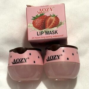 AOZY Pink Lip Mask Set of 2